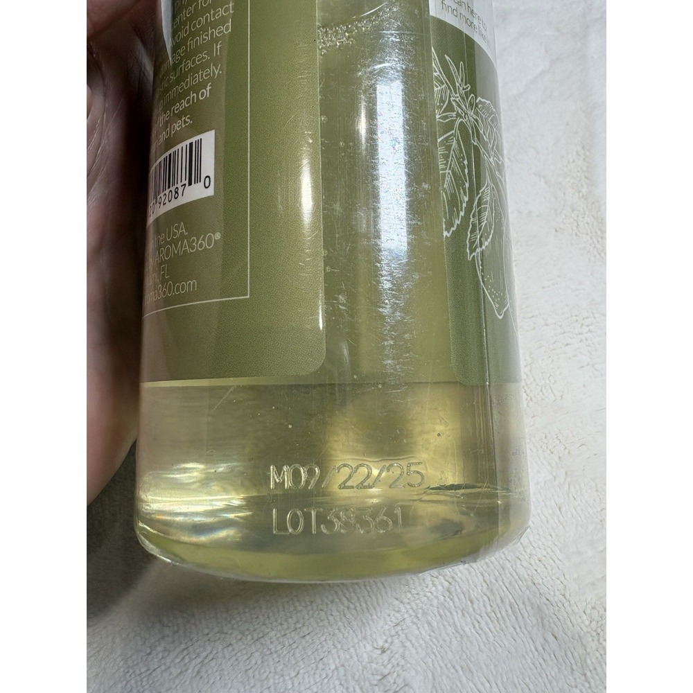Allure Aroma360 Oil- Bergamot Jasmin Rose NEW SEALED 500 ML Bottle - Picture 4 of 5